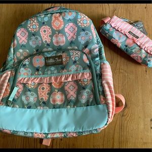 Matilda Jane backpack and pencil case
